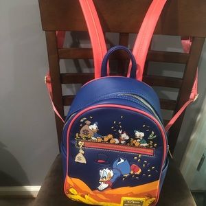 Loungefly Disney Duck Tales Coins Mini Backpack